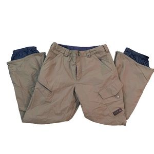 BURTON Dry Ride Men’s Tan Snowboarding Pants Size Large